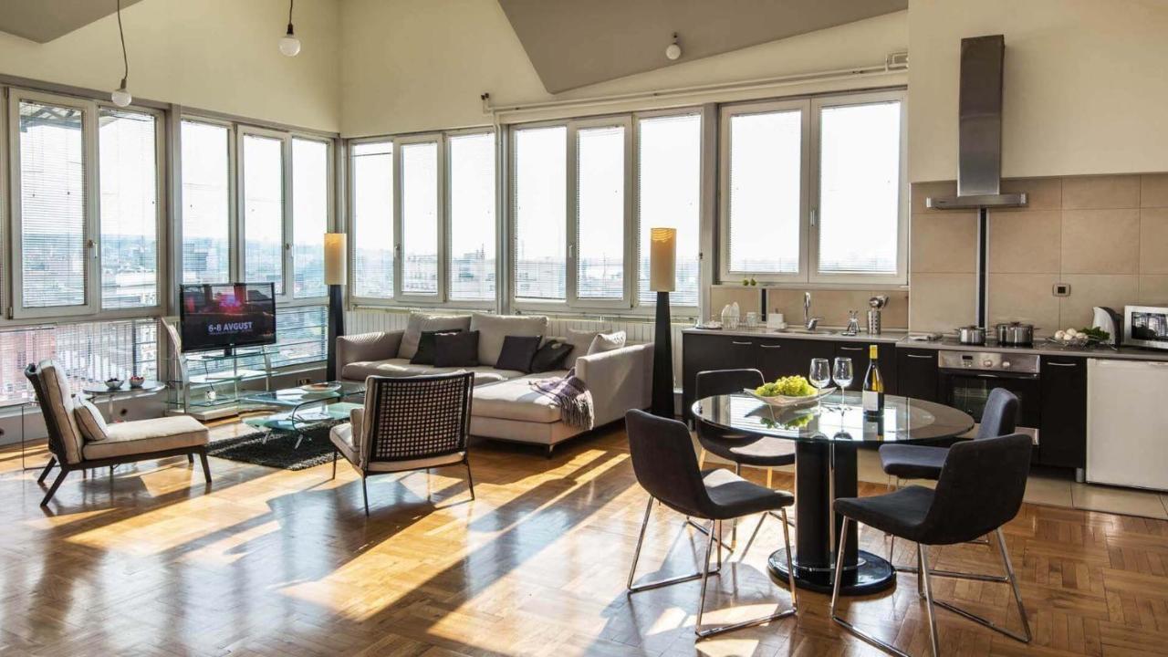 בלגרד Apartment With The View מראה חיצוני תמונה